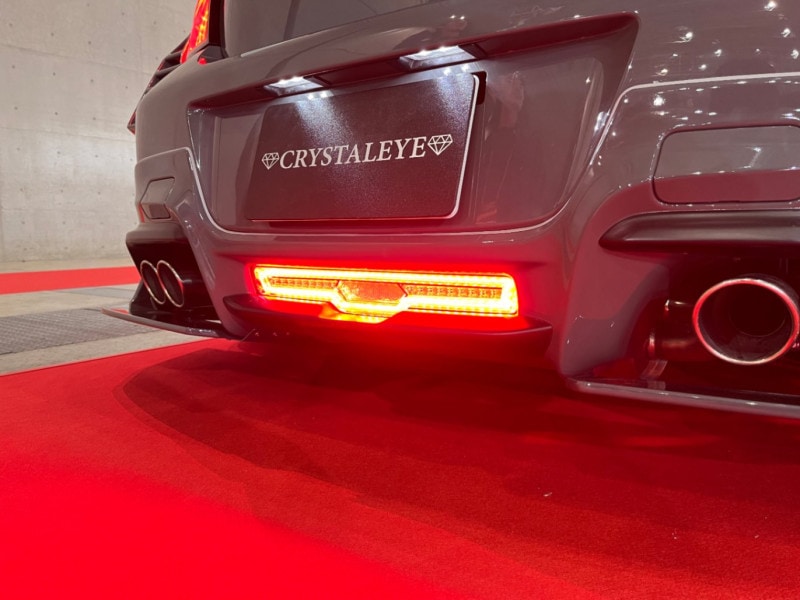 CRYSTAL EYE FIBER LED REAR BUMPER LAMP, CLEAR (CL) FOR TOYOTA GR86 SUBARU BRZ J352-CL