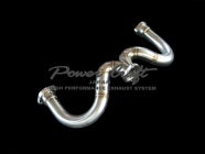POWER CRAFT HYBRID EXHAUST MUFFLER SYSTEM FOR FERRARI 355 P-FE360101