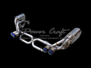 POWER CRAFT HYBRID EXHAUST MUFFLER SYSTEM FOR PORSCHE 997 CARRERA S 4S  P-PO920102