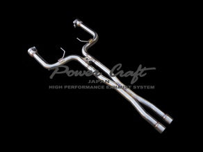 POWER CRAFT CENTER X TUBE EXHAUST PIPE WITHOUT SILENCER FOR MASERATI GHIBLI V6 2WD 2017.11- P-MAS800107