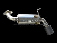 POWER CRAFT SINGLE TAIL REAR MUFFLER WITH DOLPHINE TAIL FOR SUBARU BRZ ZD8 P-SU270126