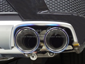 POWER CRAFT HYBRID EXHAUST MUFFLER SYSTEM WITH BLACK TAIL FOR MERCEDES BENZ GL63  P-BE180102-BKT