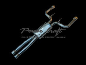 POWER CRAFT CENTER X TUBE EXHAUST PIPE WITH SILENCER FOR MASERATI GHIBLI V6 2WD 2017.11- P-MAS800109