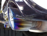 POWER CRAFT HYBRID EXHAUST MUFFLER SYSTEM MID X TUBE FOR JEEP GRAND CHEROKEE SRT P-JE680101