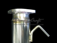 POWER CRAFT HYBRID EXHAUST MUFFLER SYSTEM OEM INTERMEDIATE FOR NISSAN R35 GTR P-NI120101