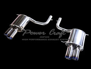POWER CRAFT EARLY MODEL EXHAUST MUFFLER SYSTEM FOR MASERATI QUATTROPORTE BEFORE P-MAS760102
