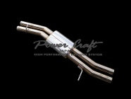 POWER CRAFT HYBRID EXHAUST MUFFLER SYSTEM FOR AUDI S8 P-AU750103