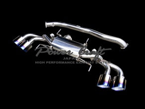 POWER CRAFT HYBRID EXHAUST MUFFLER SYSTEM OEM INTERMEDIATE FOR NISSAN R35 GTR P-NI120101