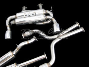 POWER CRAFT Z-CHALLENGE TORNADO EXHAUST FULL DUAL SYSTEM WITH SUB SILENCER FOR NISSAN Z33 DE HR P-NI060105