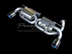 POWER CRAFT EXHAUST MUFFLER SYSTEM FULL TITANIUM MUFFLER WITH MATTE BLACK TAIL FOR HONDA NSX NA1  P-HO160103-MBT