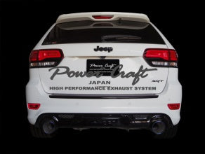 POWER CRAFT HYBRID EXHAUST MUFFLER SYSTEM MID X TUBE FOR JEEP GRAND CHEROKEE SRT P-JE680101