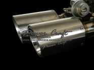 POWER CRAFT HYBRID EXHAUST MUFFLER SYSTEM WITH BLACK TAIL FOR PORSCHE PANAMERA PANAMERA 4  P-PO470102-BKT
