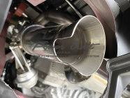 POWER CRAFT HYBRID EXHAUST MUFFLER SYSTEM FOR FERRARI 488 PISTA P-FE880103