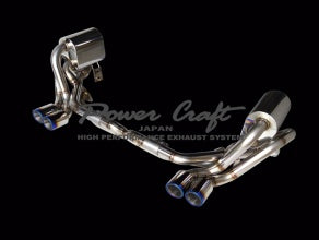 POWER CRAFT HYBRID EXHAUST MUFFLER SYSTEM FOR PORSCHE 997 CARRERA S 4S PDK P-PO920101