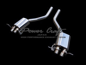 POWER CRAFT HYBRID EXHAUST MUFFLER SYSTEM EXCLUDING CARS WITH SPEED BUMPERS FOR BENTLEY CONTINENTAL GT GTC  P-BEN980101-C