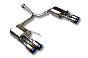 EXART IVSC MUFFLER STAINLESS STEEL ROUND TAILPIPE (OUTER DIAMETER Φ101) EXHAUST EXHAUST FOR TOYOTA MARK X GRMN DBA-GRX133 MODIFIED 2GR-FSE EA01-TY111-S