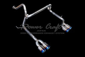 POWER CRAFT EXHAUST MUFFLER SYSTEM 4-PIPE FOR LEXUS LX570 MODELISTA AERO P-TO210104