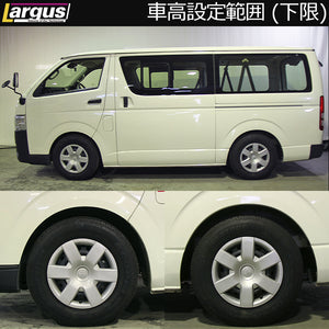 LARGUS SPEC S COILOVER KIT FOR TOYOTA HIACE KDH205V 4WD 01011209121-QQ-10