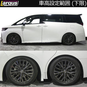 LARGUS SPEC S COILOVER KIT FOR TOYOTA VELLFIRE TAHA45W 4WD 01011209137-QQ-7