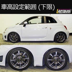 LARGUS SPEC S IMPORT COILOVER KIT FOR ABARTH 695 312142 2WD 01011228001-QQ-3