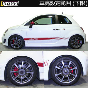 LARGUS SPEC S IMPORT COILOVER KIT FOR ABARTH 595 312142 2WD 01011228003-QQ-4