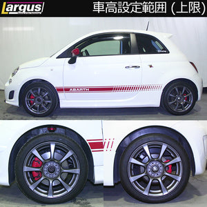 LARGUS SPEC S IMPORT COILOVER KIT FOR ABARTH 500 312142 2WD 01011228003-QQ-2