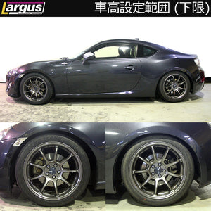 LARGUS SPEC SR COILOVER KIT FOR SUBARU BRZ ZC6 2WD 01011409701-QQ-3
