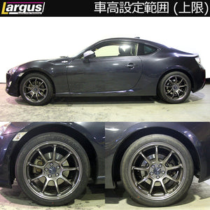 LARGUS SPEC SR COILOVER KIT FOR SUBARU BRZ ZC6 2WD 01011409701-QQ-3