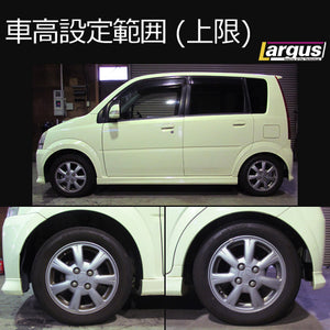 LARGUS SPEC K COILOVER KIT FOR DAIHATSU MIRA L250V 2WD 01015101006-QQ-3