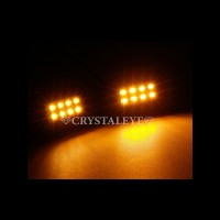 CRYSTAL EYE CRYSTAL LED SIDE MARKER, SMOKED TYPE FOR TOYOTA VEHICLES CHECK COMPATIBILITY CHART D020SM