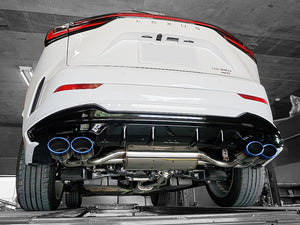 EXART ONE MUFFLER SPORTS SOUND STAINLESS STEEL OVAL TAILPIPE (110MM X 70MM 4 PIECES) EXHAUST EXHAUST FOR LEXUS NX350 5BA-TAZA25 T24A EA02-LX113-S