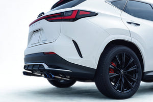 EXART MUFFLER [SILKY SOUND] TITANIUM OVAL TAIL FOR LEXUS NX350H 6AA-AAZH20 6AA-AAZH25 A25A-FXS EA02-LX124-T