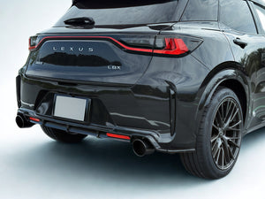EXART IVSC MUFFLER STAINLESS STEEL ROUND Φ114 TAILPIPE. EXHAUST EXHAUST FOR LEXUS LBX MORIZO RR 4BA-GAYA16 G16E-GTS EA01-LX114-S