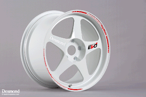 DESMOND 19 INCH REGAMASTER EVO II LIP STICKER BLUE DESMOND-00731