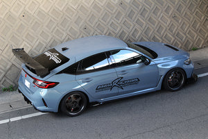 M&M HONDA CARBON GT WING TYPE 03GT 1700-225 with Bolt-on Bracket FOR HONDA CIVIC FL5 00900-FL5-WC03GT1700-225