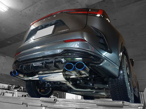 EXART ONE MUFFLER SPORTS SOUND STAINLESS STEEL OVAL TAILPIPE (110MM X 70MM 4 PIECES) EXHAUST EXHAUST FOR LEXUS NX350H NX450H+ 6AA-AAZH20 AAZH25 6LA-AAZH26 A25A-FXS EA02-LX112-S