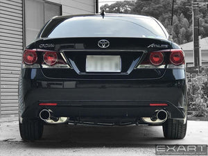 EXART ONE MUFFLER STAINLESS STEEL Φ101 TAIL EXHAUST EXHAUST FOR TOYOTA CROWN ATHLETE 2.0 TURBO DBA-ARS210 8AR-FTS EA02-TY105-S-STAINLESS-STEEL-Φ101-TAIL