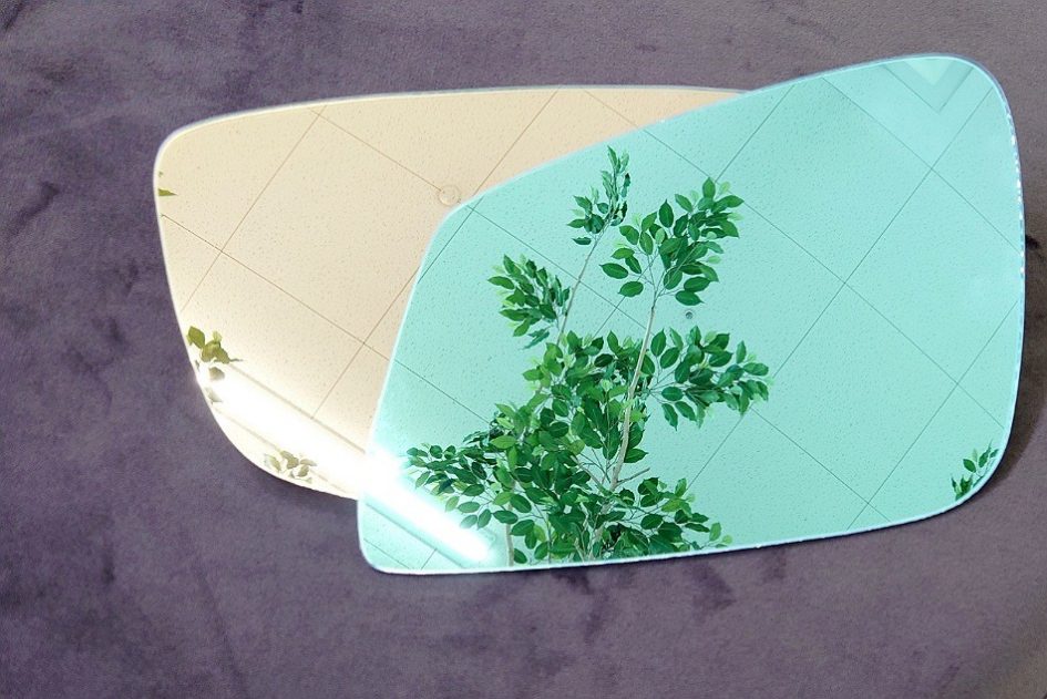 REVOLUTION WIDE DOOR MIRROR LENS GREEN FOR TOYOTA SUPRA A90  A90-WDM-G