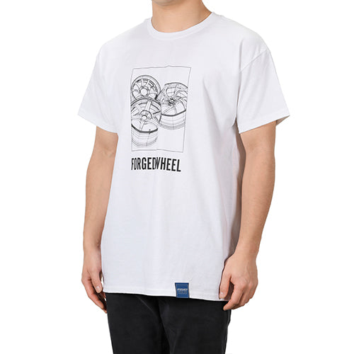 RAYS OFFICIAL T-SHIRT 24S-G WHITE S FOR  7409030020130