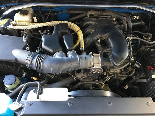 EXART AIS INTAKE PIPE AIS UNIT ONLY (SOUND GENERATOR NOT SUPPORTED) FOR TOYOTA FJ CRUISER CBA-GSJ15W 1GR-FE EA04-TY115-N
