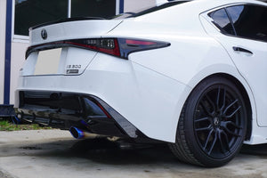 EXART ONE MUFFLER TITANIUM OVAL TAIL (120MM X 85MM 2 PIECES) EXHAUST EXHAUST FOR LEXUS IS300 3BA-ASE30 8AR-FTS EA02-LX110-T