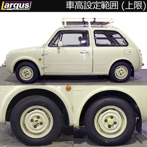 LARGUS SPEC S COILOVER KIT FOR NISSAN PAO PK10 2WD 01011207082-QQ-1