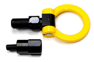 M&M HONDA REAR RETRACTABLE TOW HOOK YELLOW FOR S2000 AP1 AP2  01713-AP1/2-R001Y
