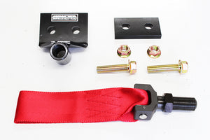 M&M HONDA FRONT TOW HOOK RACE STRAP RED FOR HONDA CIVIC FL5 01713-FL5-F001R