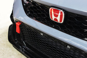 M&M HONDA FRONT TOW HOOK RACE STRAP RED FOR HONDA CIVIC FL5 01713-FL5-F001R