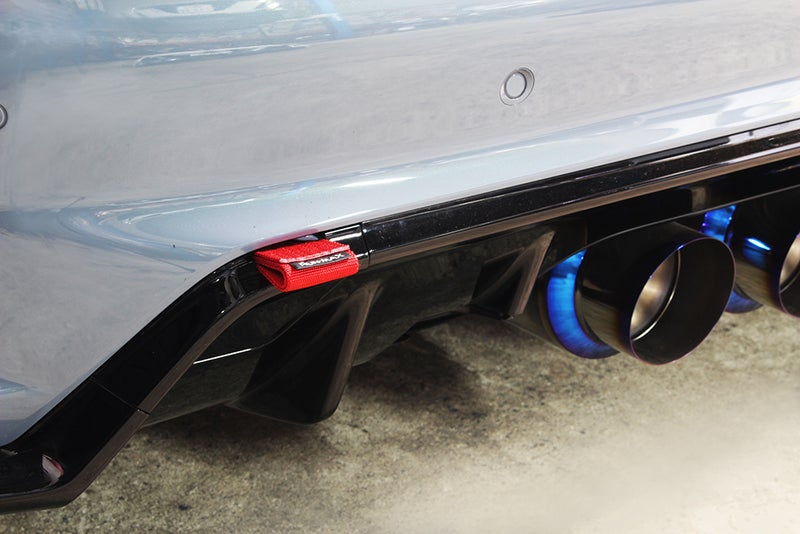 M&M HONDA REAR TOW HOOK RACE STRAP RED FOR HONDA CIVIC FL5 01713-FL5-R001