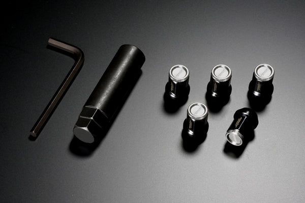 MONSTER SPORT HEPTAGON WHEEL NUTS M12XP1.25 16PCS LIGHT GUNMETAL 684516-0020GM