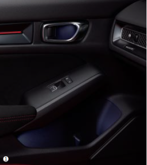 HONDA INNER DOOR HANDLE & DOOR POCKET ILLUMINATION LED WHITE ILLUMINATION 08E20-T43-002