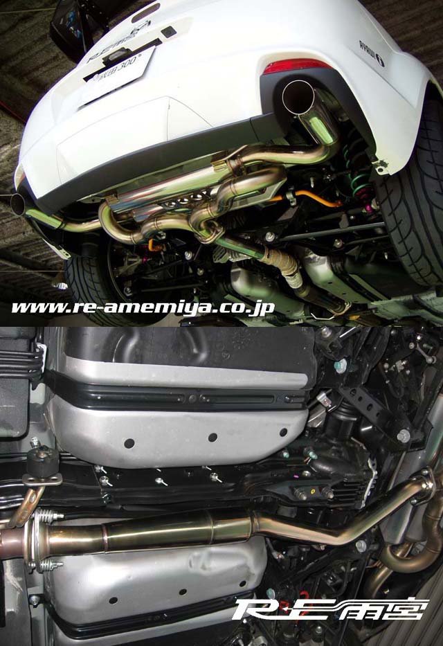 RE-AMEMIYA SUPER DOLPHIN TAIL & S-CHAMBER KOUKI EXHAUST FOR MAZDA RX-8 M0-088035-S16