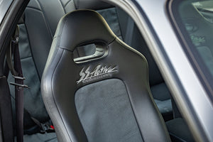 GARAGE ACTIVE ORIGINAL SEAT COVERS PVC X ULTRASUEDE FOR NISSAN SKYLINE GT-R BNR34 GARAGE-ACTIVE-00023